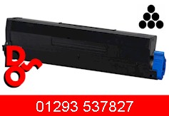 Compatible Oki B4600 Toner Black High Capacity 7K 43502002