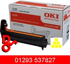 01333301 - OKI Executive Series ES-7470, ES7470, ES 7470 Genuine EP Drum Cartridge, Yellow (Y) - Part Number 01333301