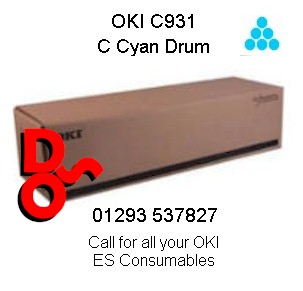 OKI C931, Executive Series, EP "C Image Drum" Cyan, Genuine OKI for C931 - 45103715 Phone 01293 537827 for our current price and availability, We guarantee competitive pricing, We offer next day delivery nationwide
