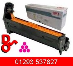 Genuine OKI ES2632a4 Toner Magenta 43865730