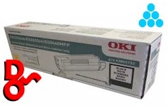 Genuine OKI ES5460 Toner Cyan 43865731