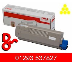 OKI ES8460,  Executive Series - Toner (Y) Yellow, Genuine OKI ES8460 - 44059229   sales, call 01293 537827 for our current price and availability.