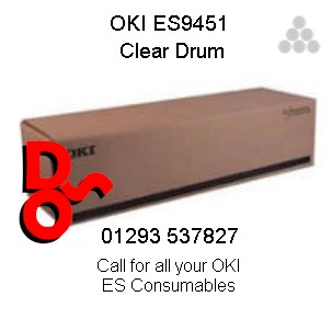OKI ES9451, Executive Series, EP Drum Cartridge Clear, Genuine OKI for ES9451 - 45103724 Phone 01293 537827 for our current price and availability, We guarantee competitive pricing, We offer next day delivery nationwide