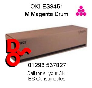 EP "M Image Drum" Magenta, Genuine OKI for ES9451 - 45103720