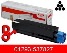 Genuine OKI MB461 Toner Black 3K 44574702